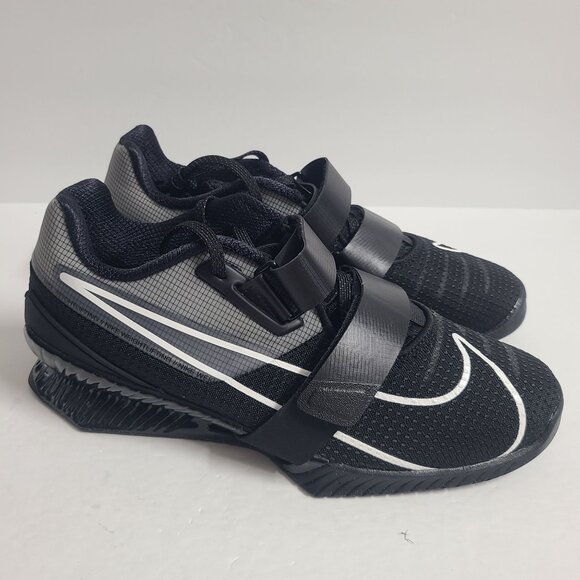 NEW Nike Romaleos 4 Weightlifting Training Shoes CD3463-010 Size 10 Black main image 6